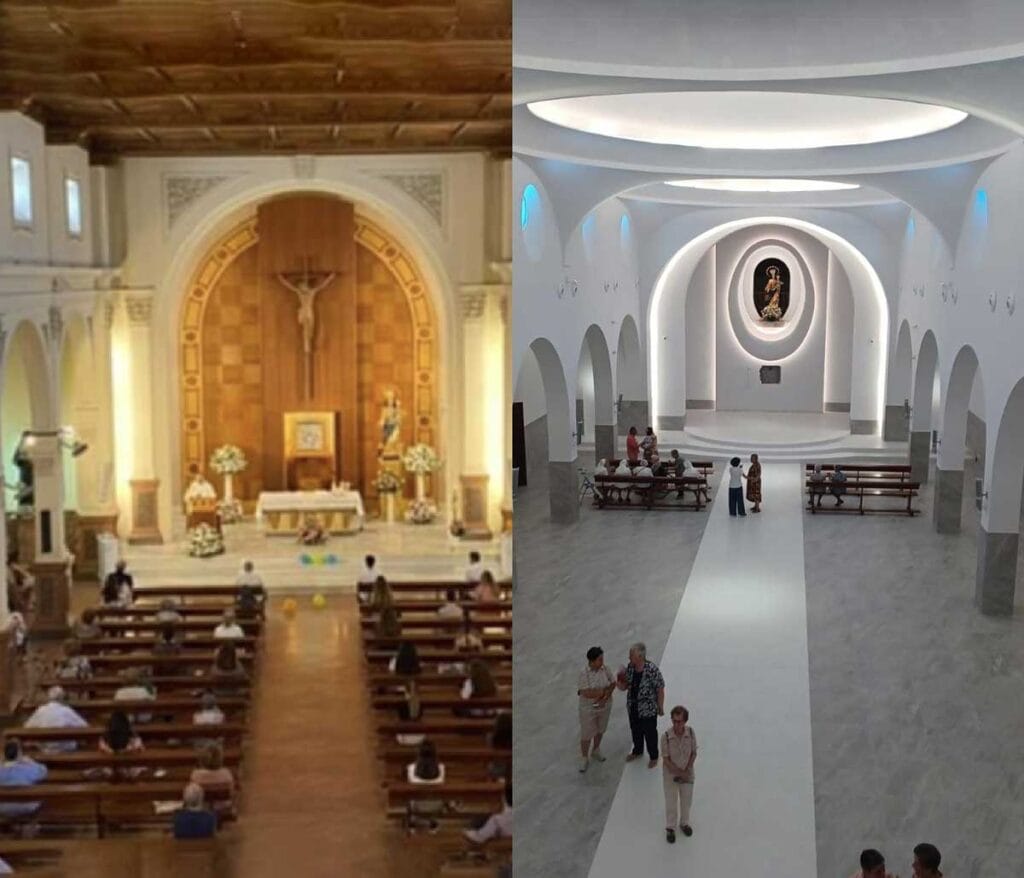 La reconstrucción de la Capilla de los Salesianos de Nervión en Sevilla