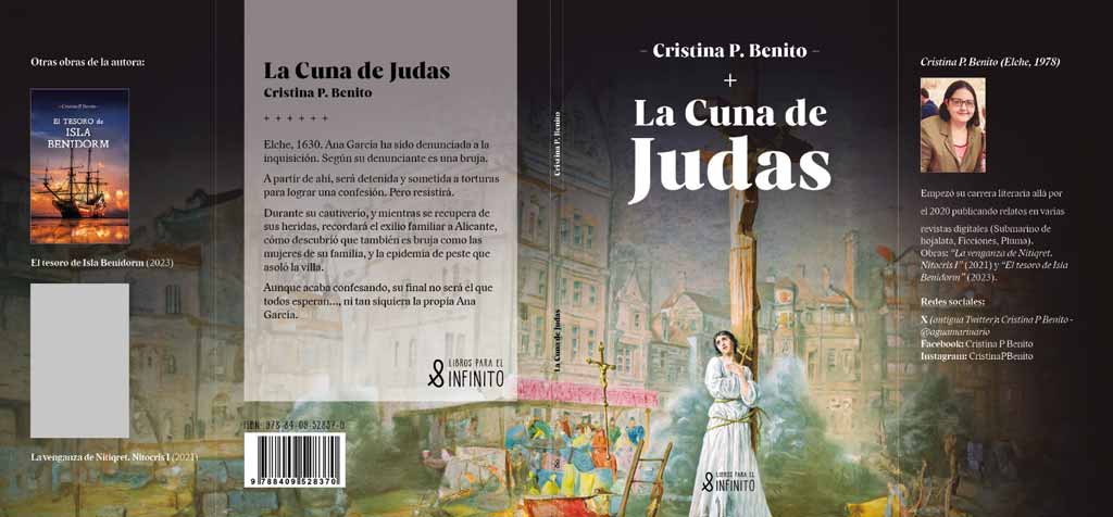 Libro "La cuna de Judas" (2024), de Carmen P. Benito