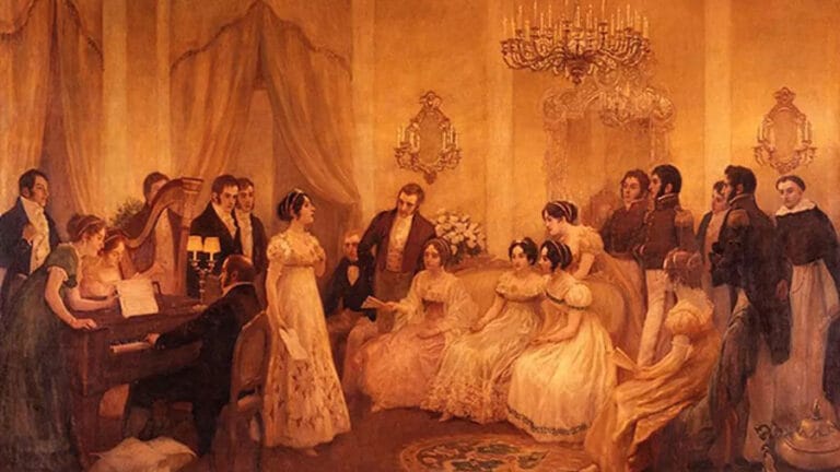 Mujeres literatura francesa siglo XIX que se debatia en los salones ilustrados