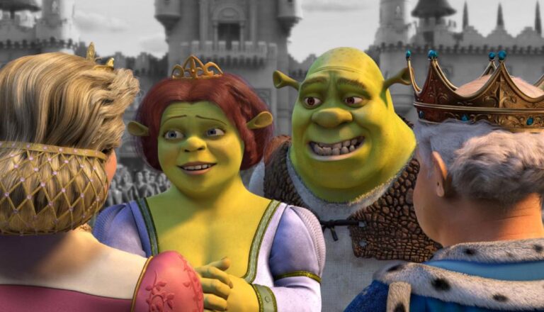 ¿Como de lejos está Muy muy lejano en Shrek 2?